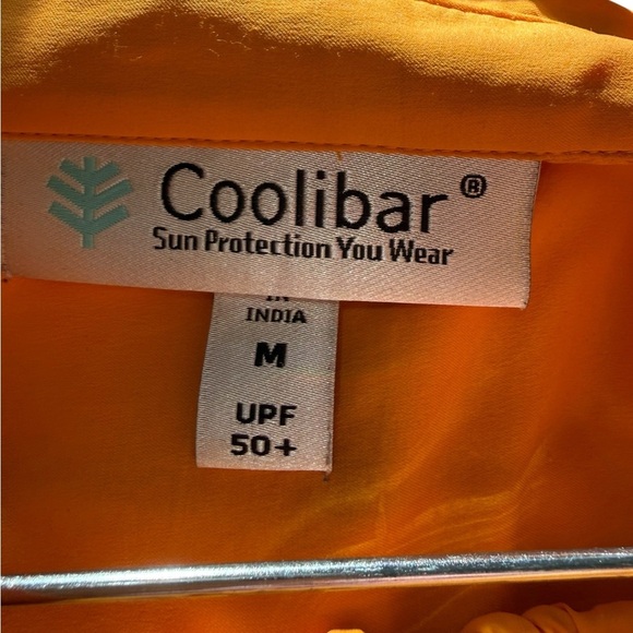 Coolibar Sunny Bright Apricot Crush SPF 50 Outfit M - Picture 3 of 4